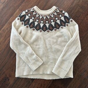 L.L. Bean wool sweater